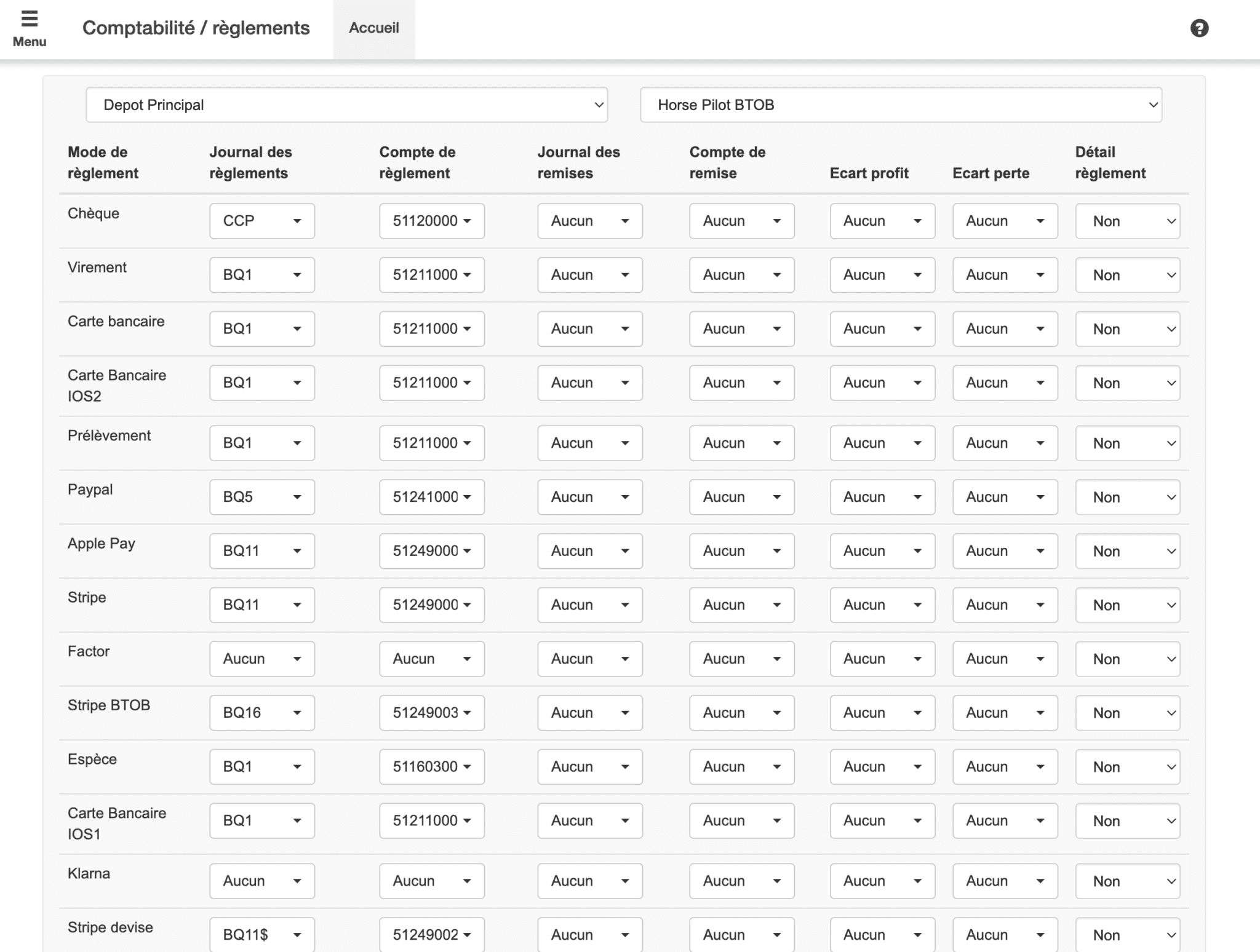 visuel personnalisation comptabilité