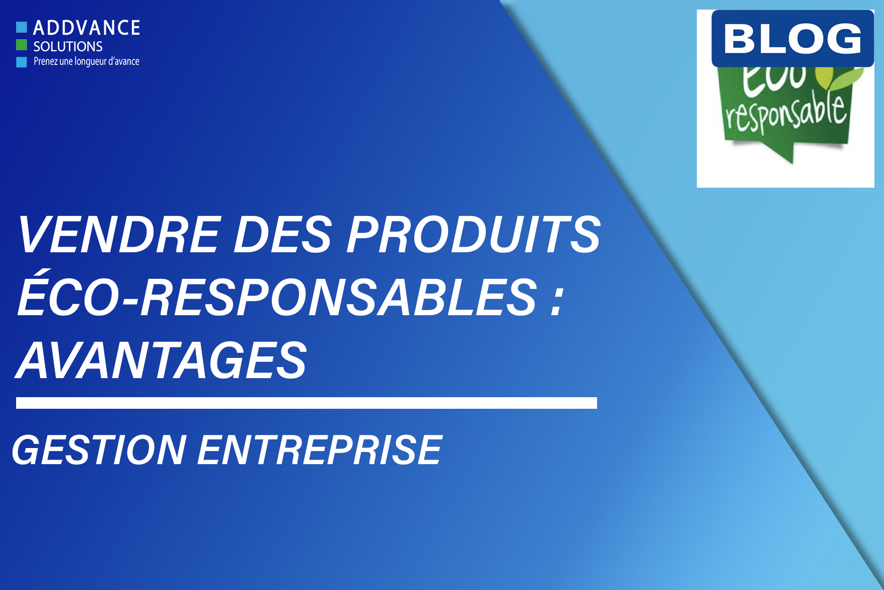 vendre des produits eco-responsable